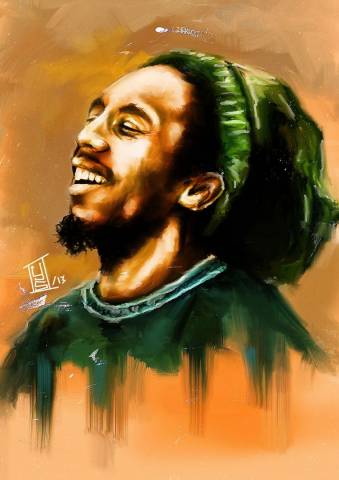 Bob Marley Smile