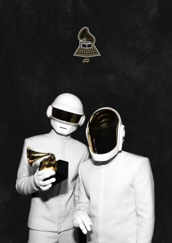 Daft Punk White Suits