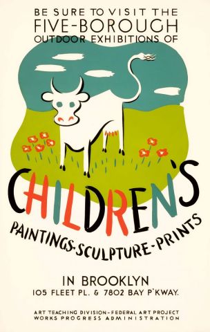 Children's works exhibition
