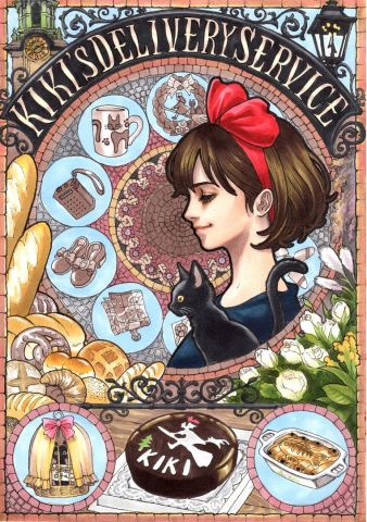 Art nouveau - Kikis delivery service