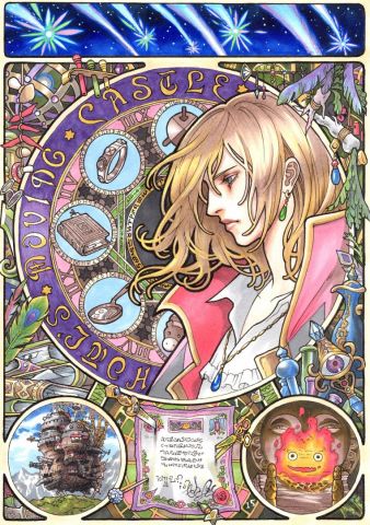 Art nouveau - Howls moving castle
