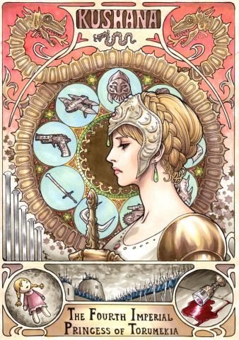 Art nouveau - Kushana
