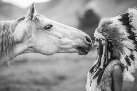 horse kiss