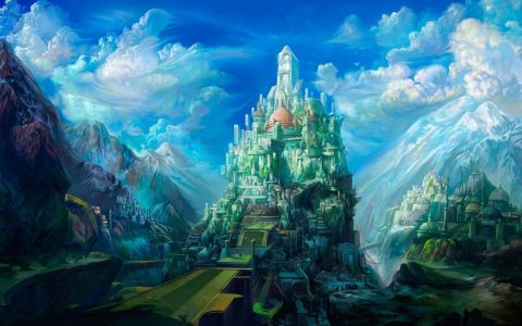 Heavenly castle