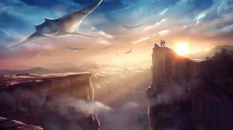 Flying stingrays