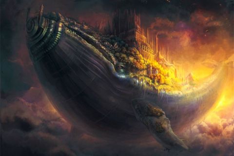 Flying whale