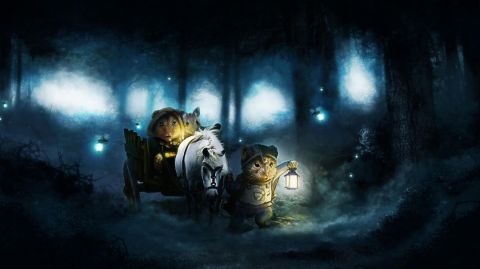 Mouses in the forest