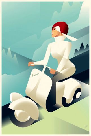 Vespa Scooter