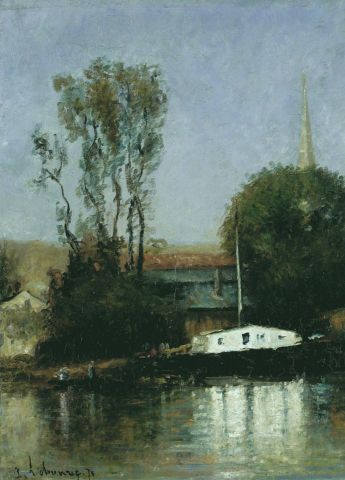 A Boat on the Seine