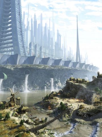 Futuristic city
